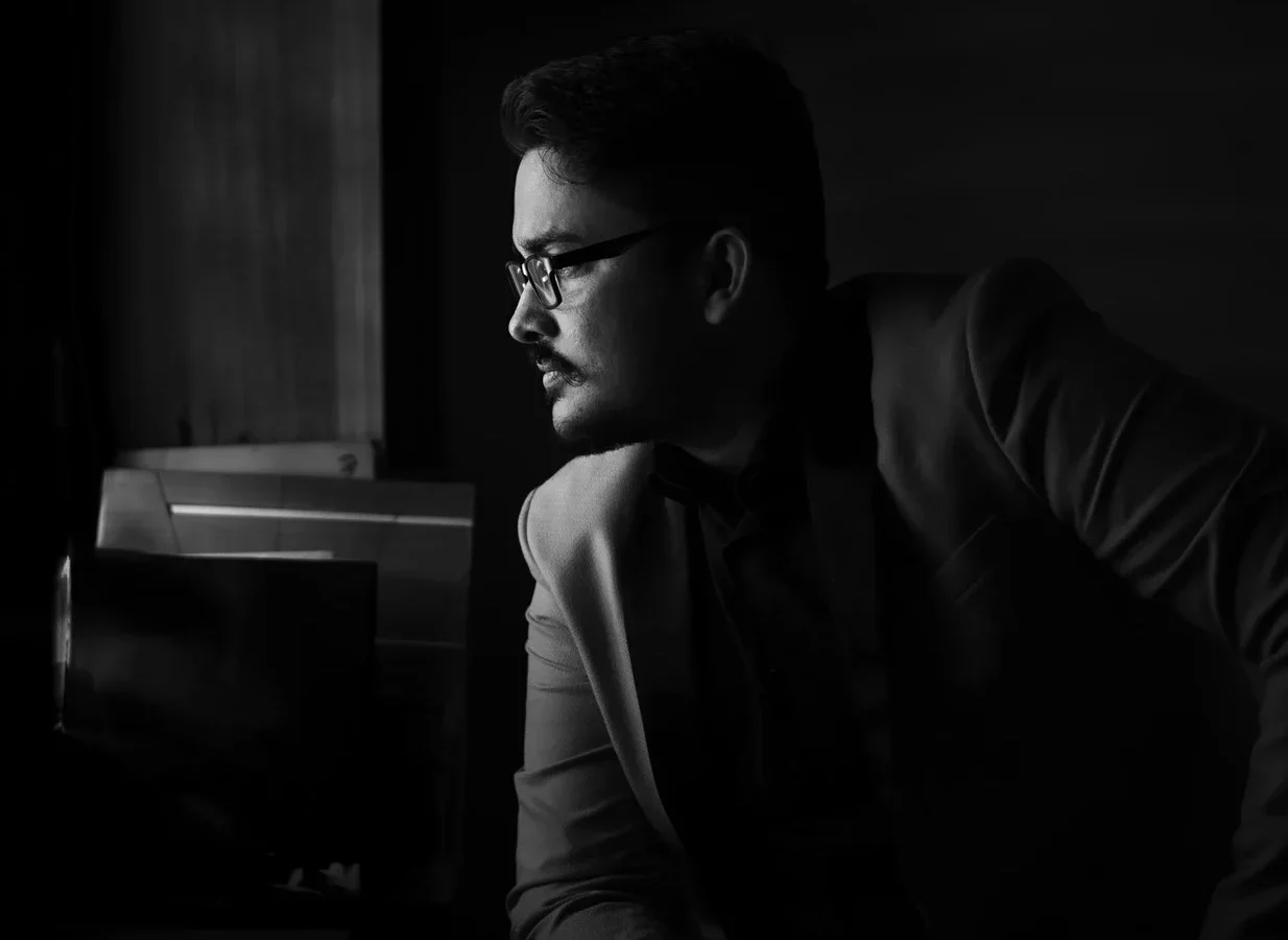 Rishav Black and white cropped Rishav Black and white cropped